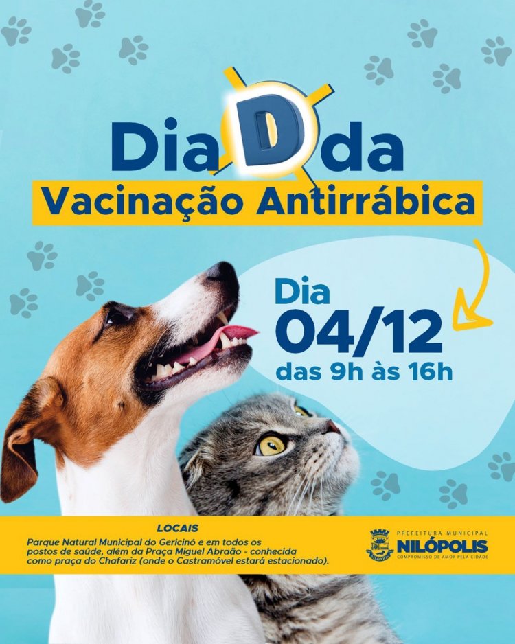 Nilópolis - Campanha Vacine seu PET