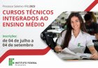 IFRJ abri processo seletivo com 1.782 vagas para Educação Profissional Técnica de Nível Médio